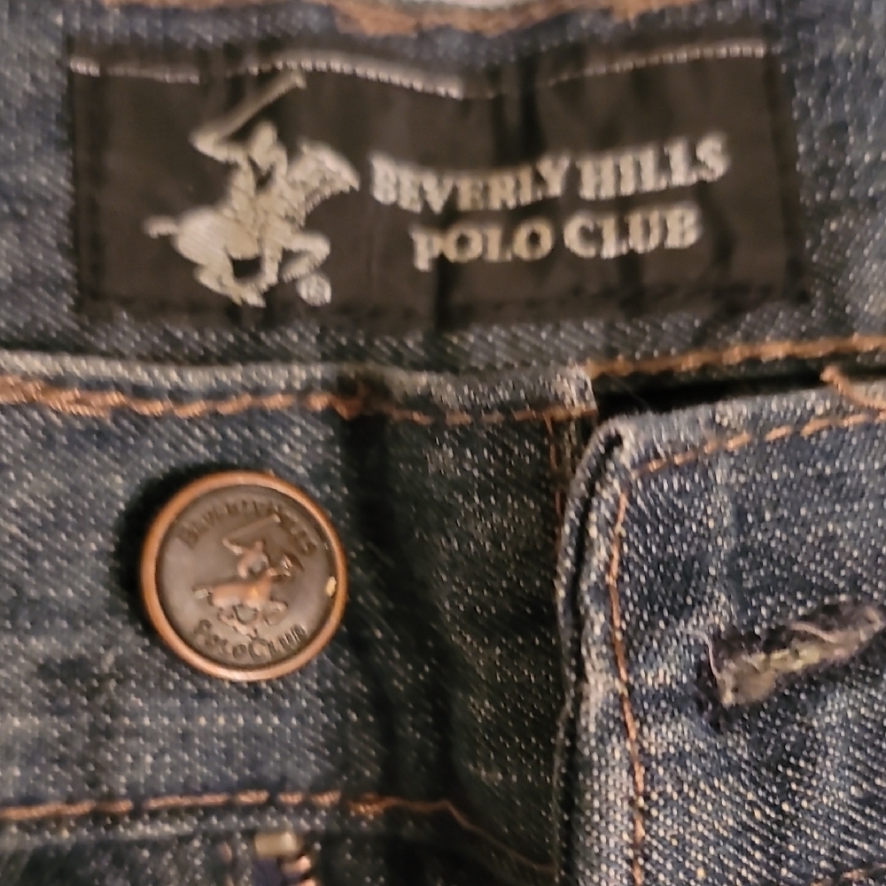 36×32 Beverly Hills Polo Club Men's Blue Jeans